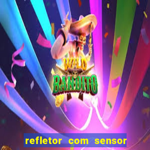 refletor com sensor noturno como instalar